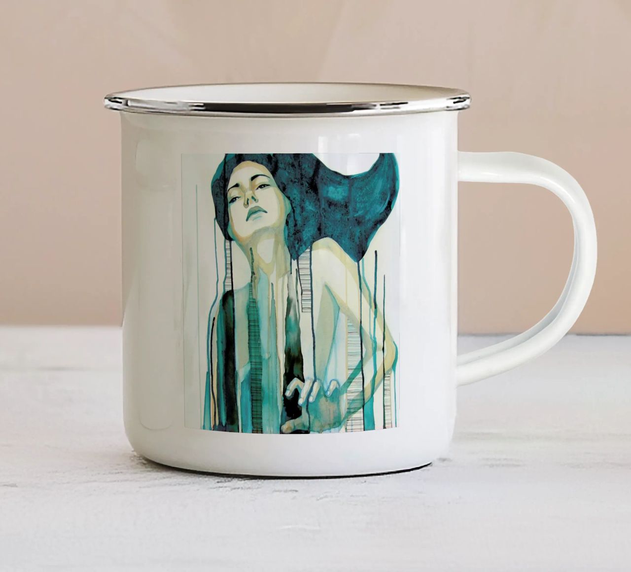 Euphoria tazza in smalto da Rebekka