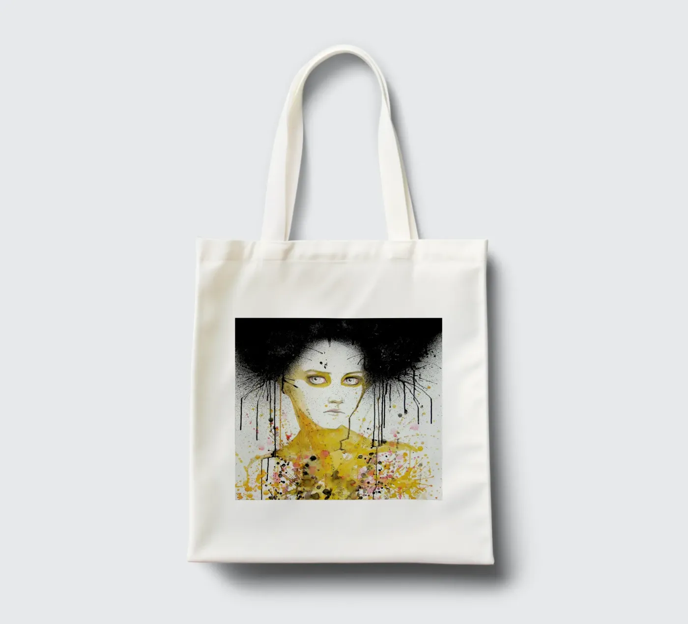 Black Cloud tote bag by Rebekka