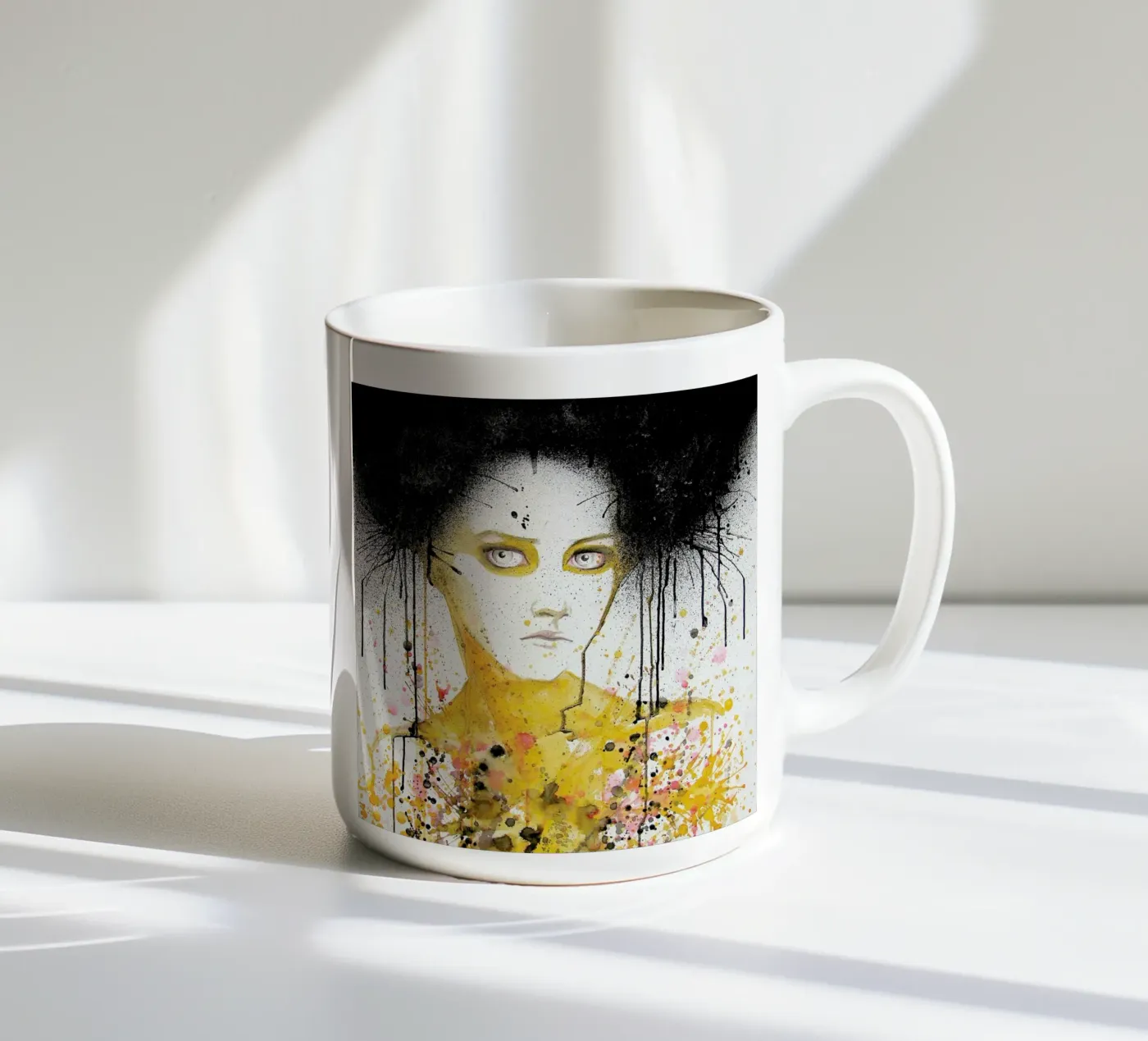 Black Cloud tazza in ceramica da Rebekka