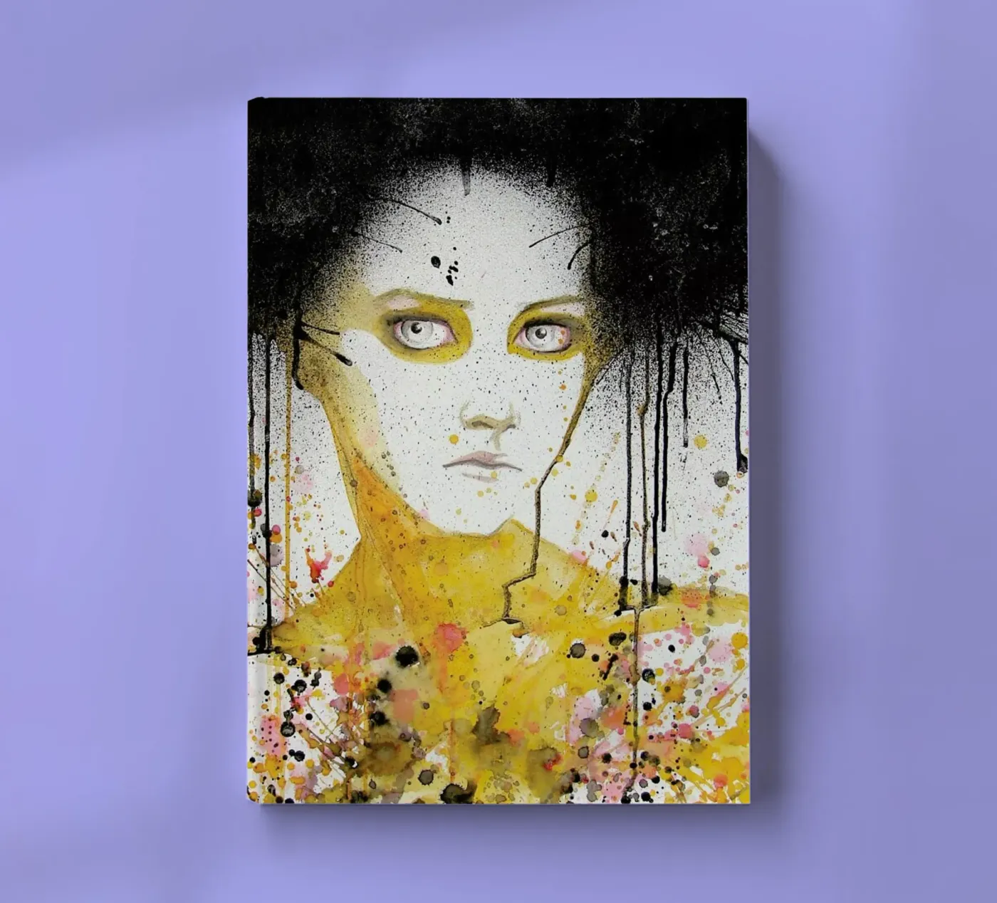 Black Cloud notebook by Rebekka