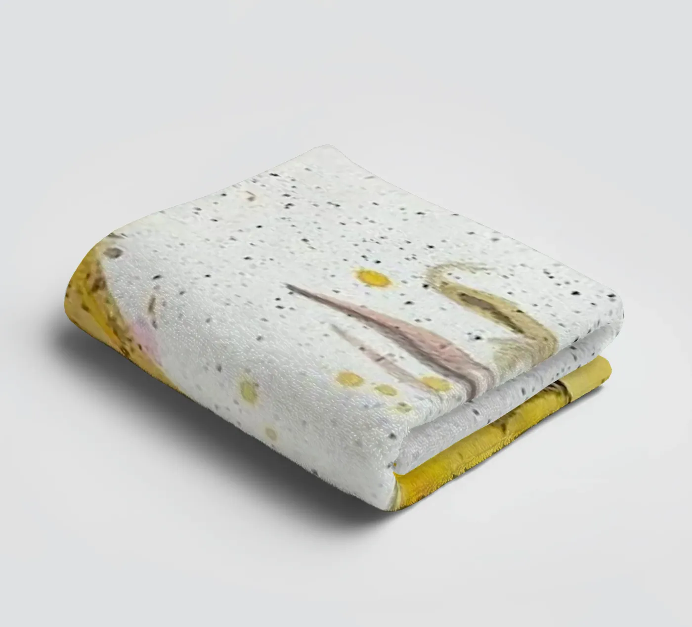 Black Cloud towel by Rebekka