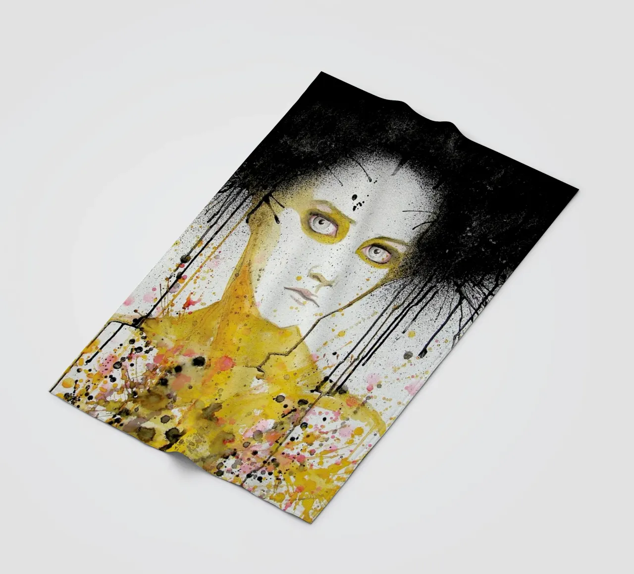 Black Cloud fleecedeken van Rebekka