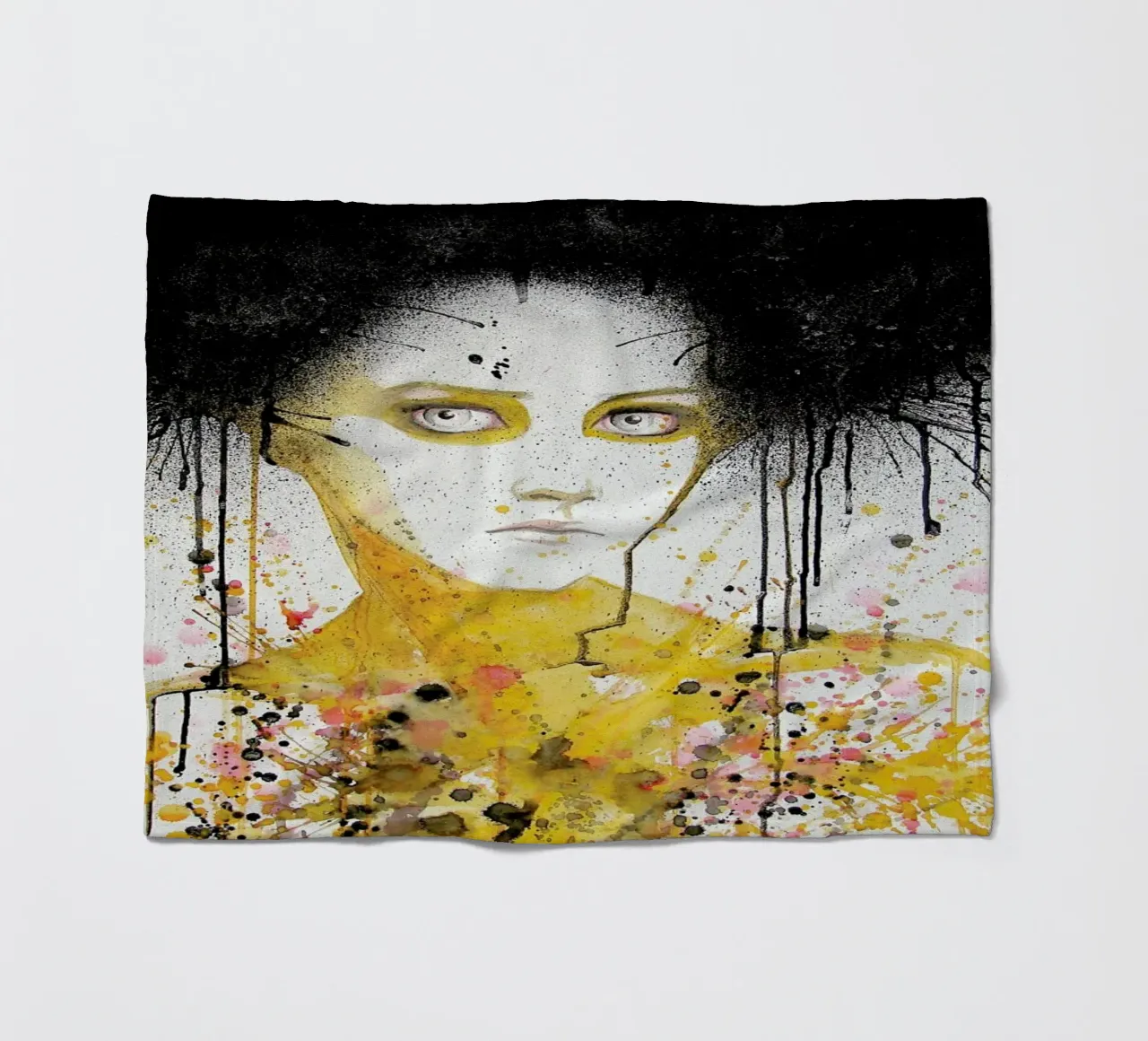 Black Cloud fleecedeken van Rebekka