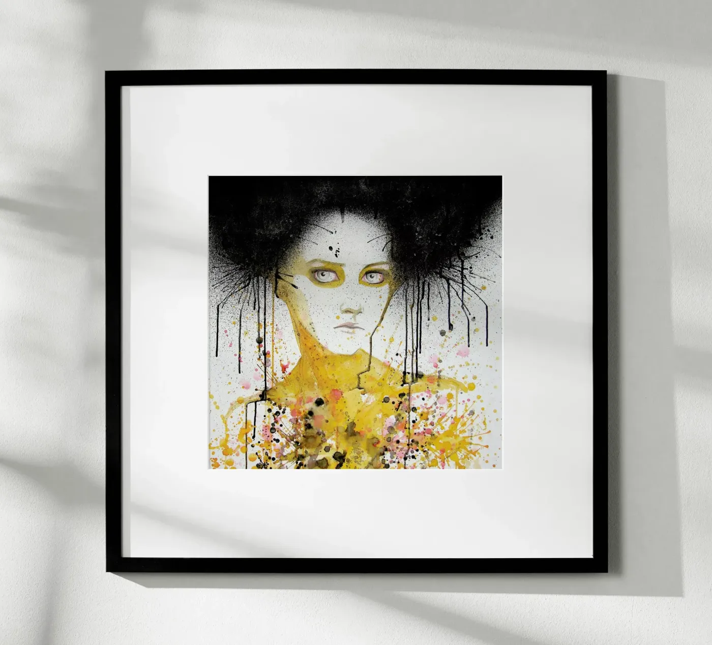 Black Cloud poster van Rebekka