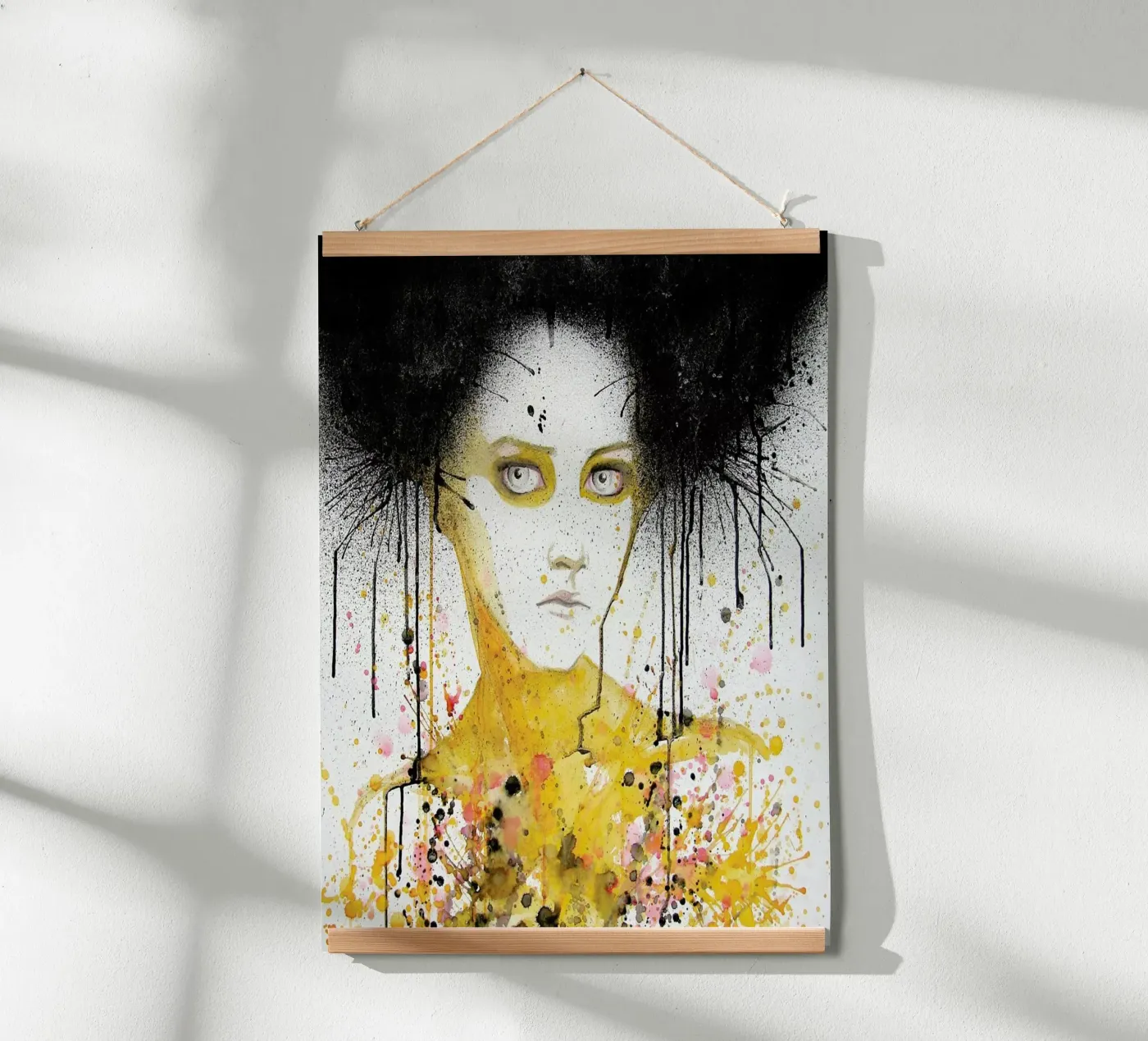 Black Cloud poster van Rebekka