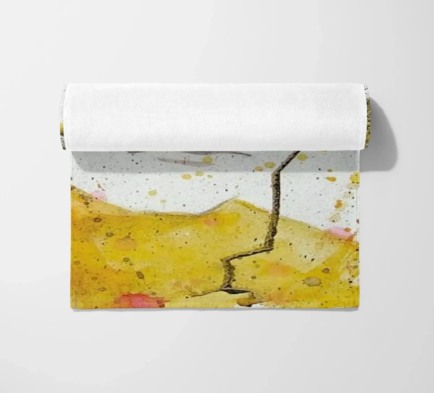 Black Cloud beach towel by Rebekka