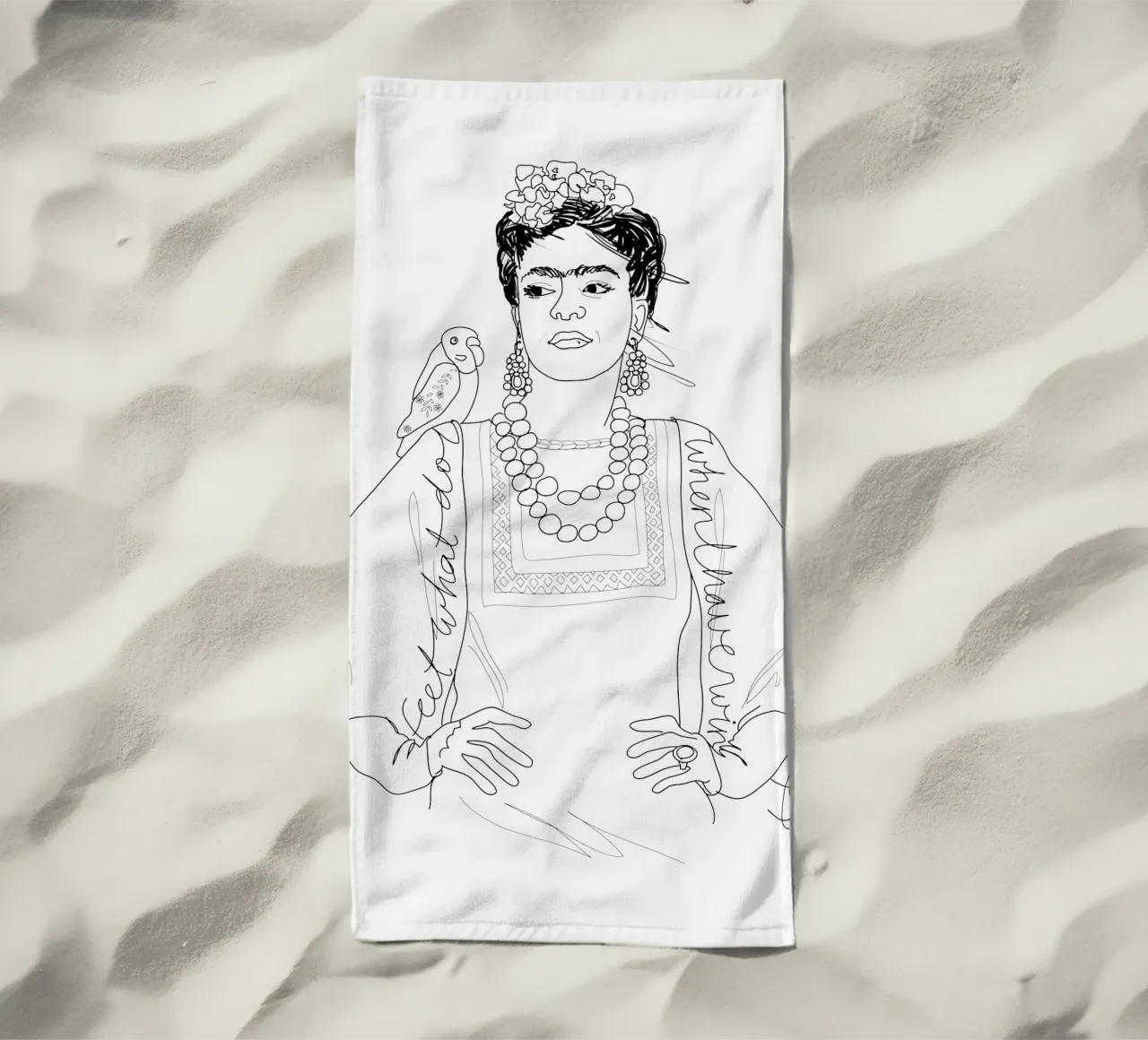 Frida Kahlo Sketch telo mare da Christina Heitmann