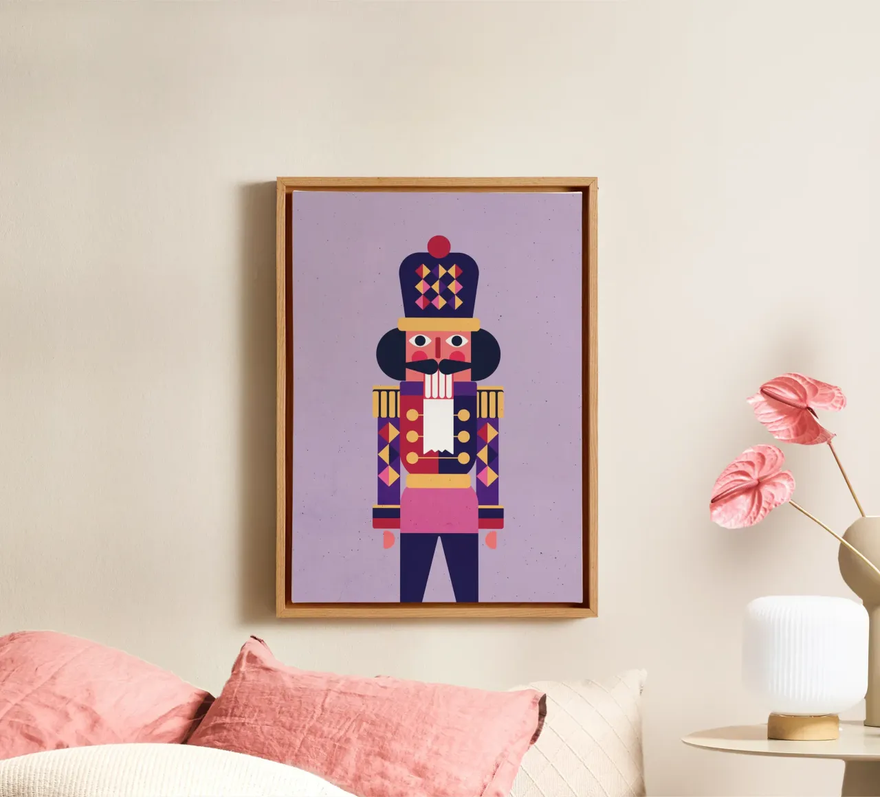 Nussknacker canvas by DARIA IVANOVNA