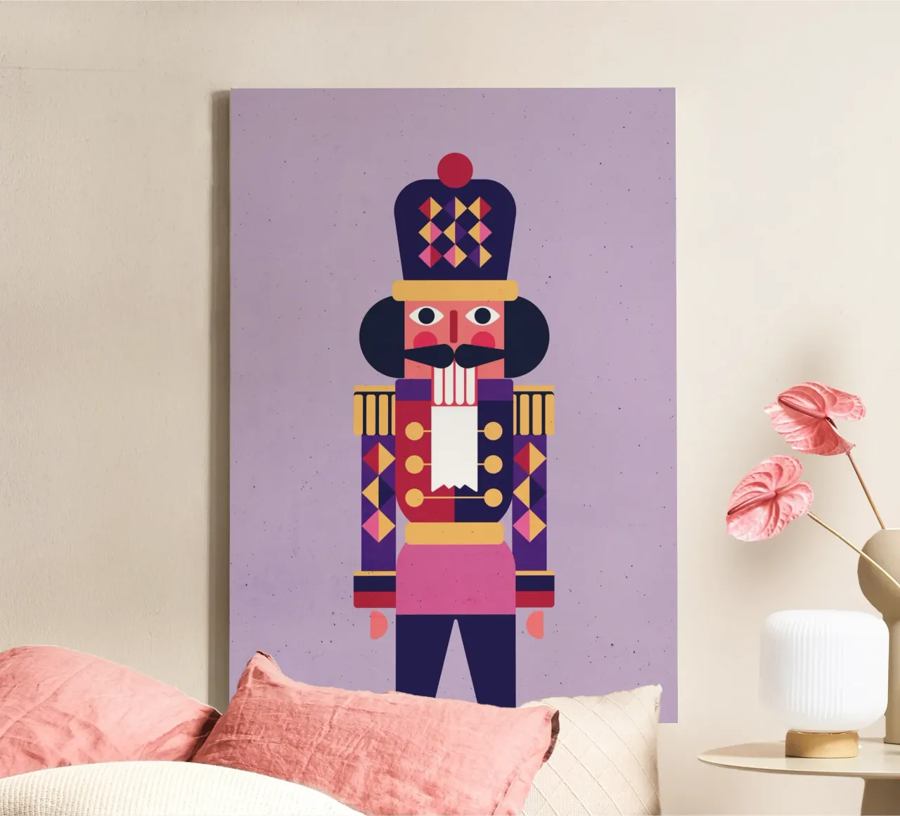 Nussknacker canvas by DARIA IVANOVNA