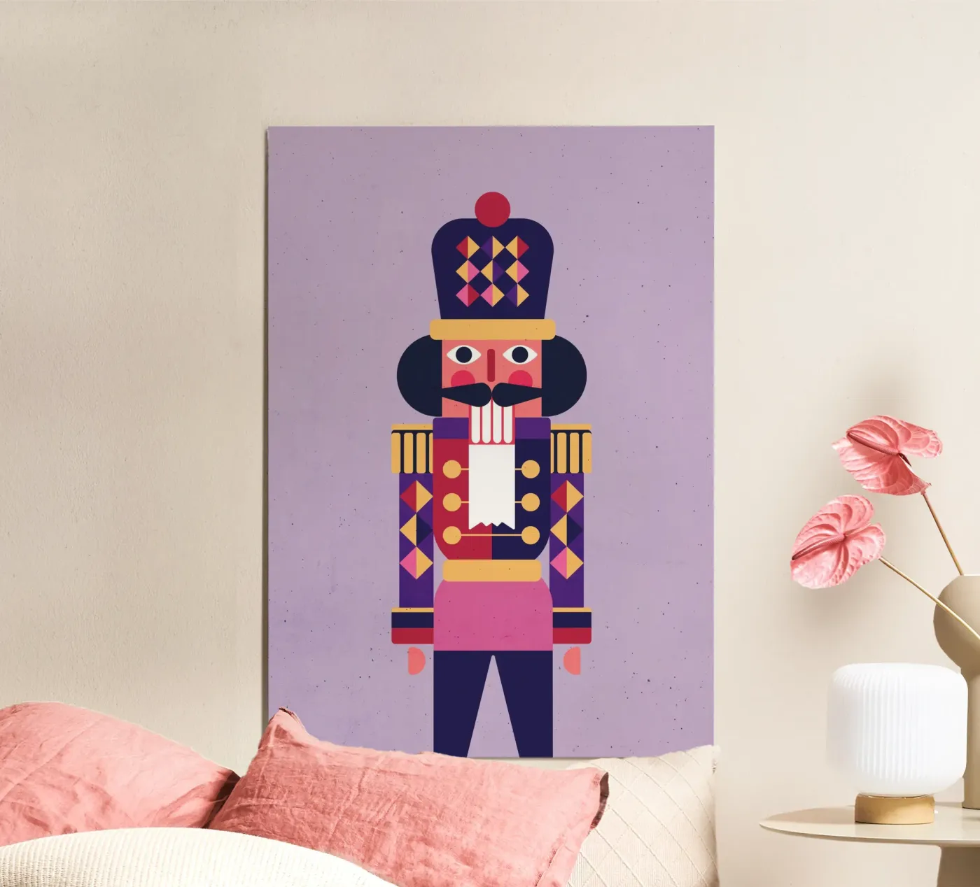 Nussknacker poster by DARIA IVANOVNA