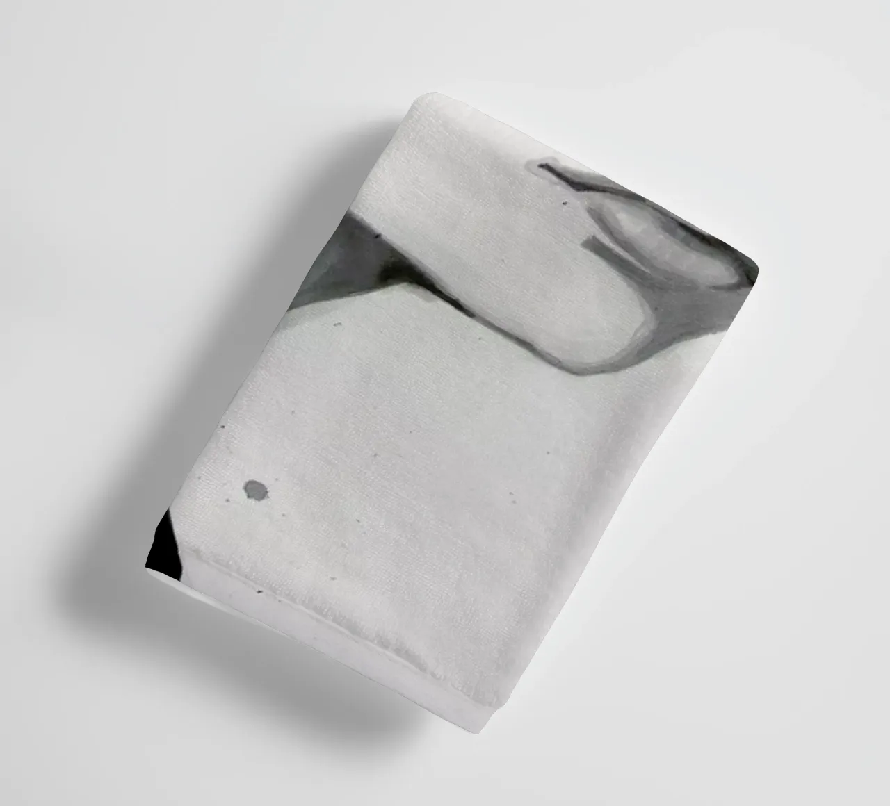 Blue Dot towel by Rebekka