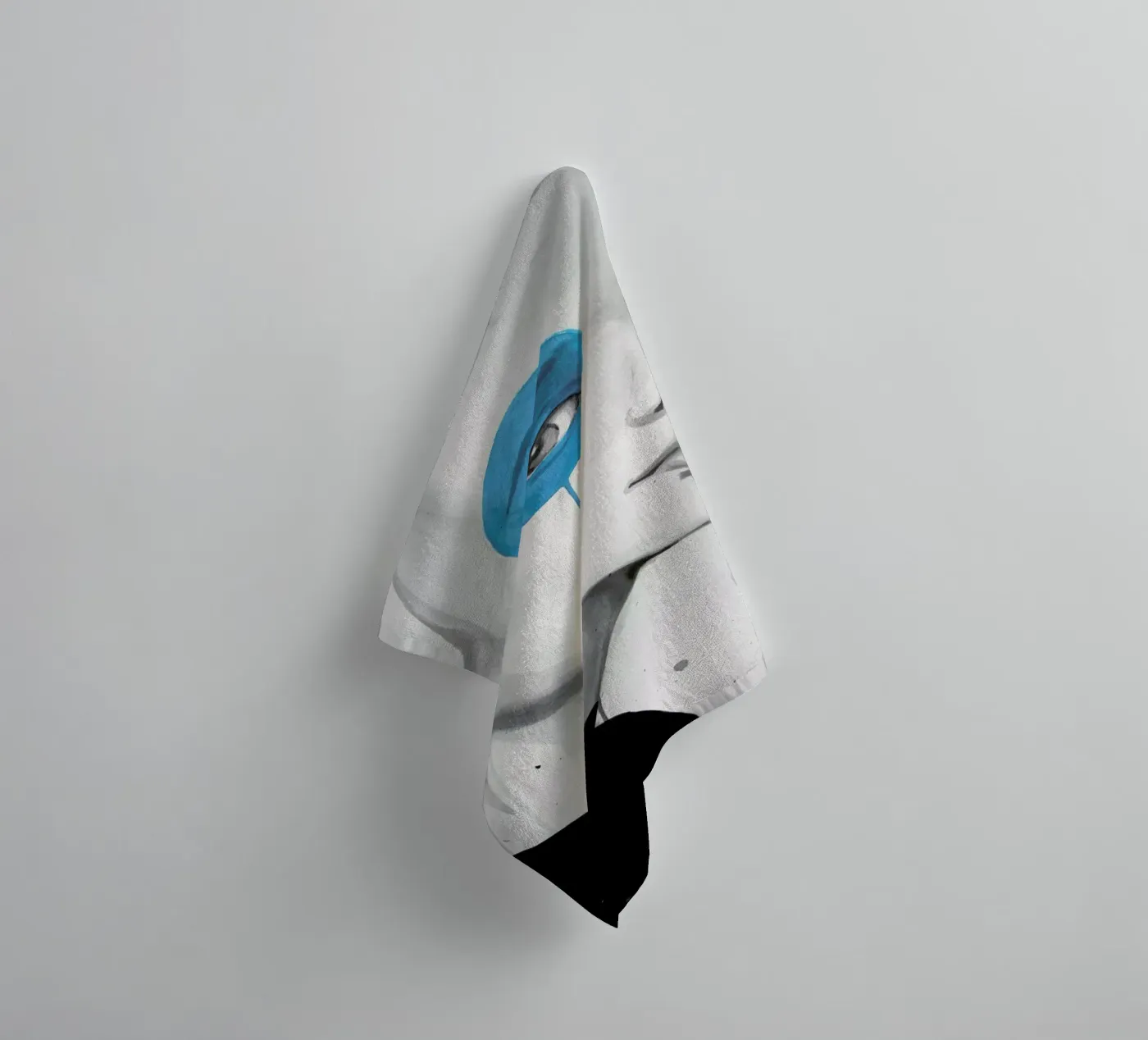 Blue Dot badhanddoek van Rebekka