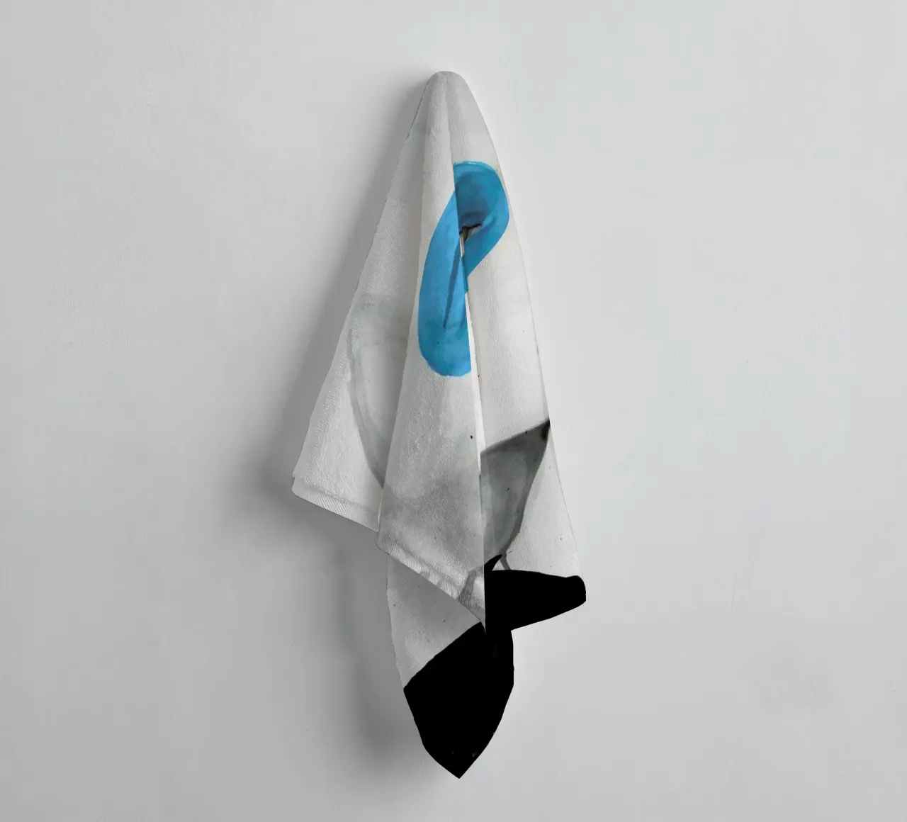 Blue Dot towel by Rebekka