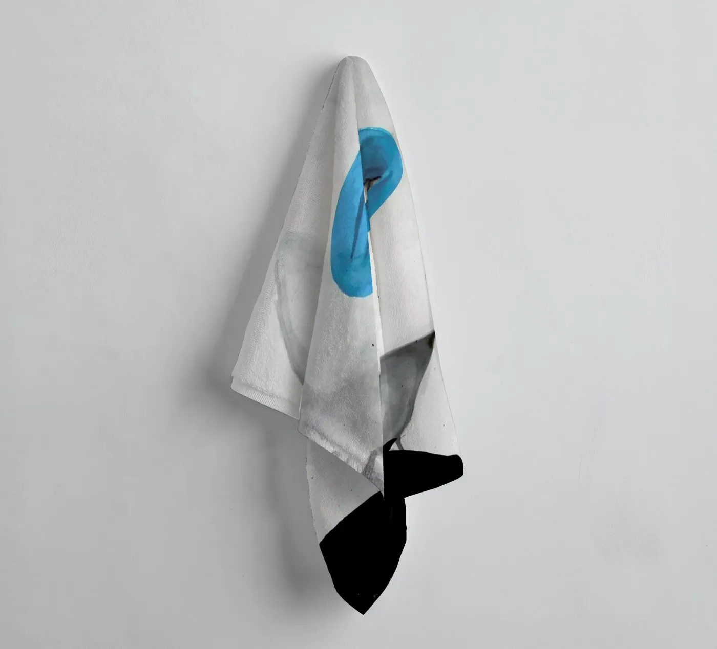 Blue Dot towel by Rebekka