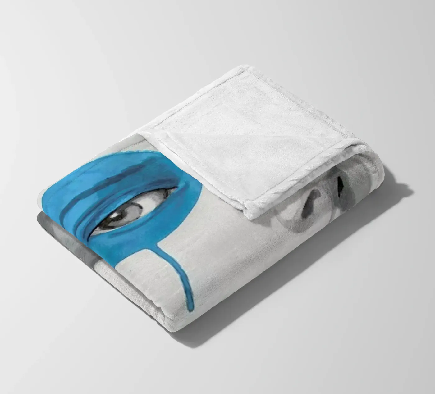 Blue Dot fleecedeken van Rebekka