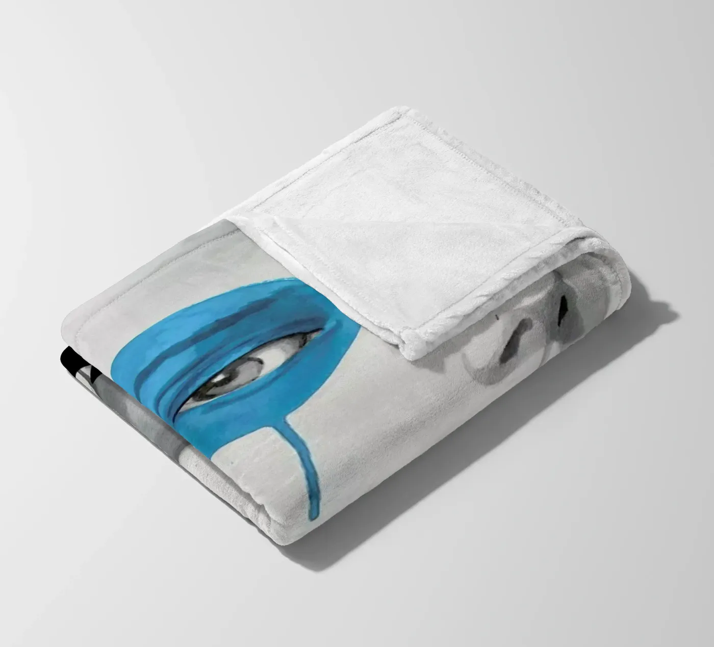 Blue Dot fleecedeken van Rebekka