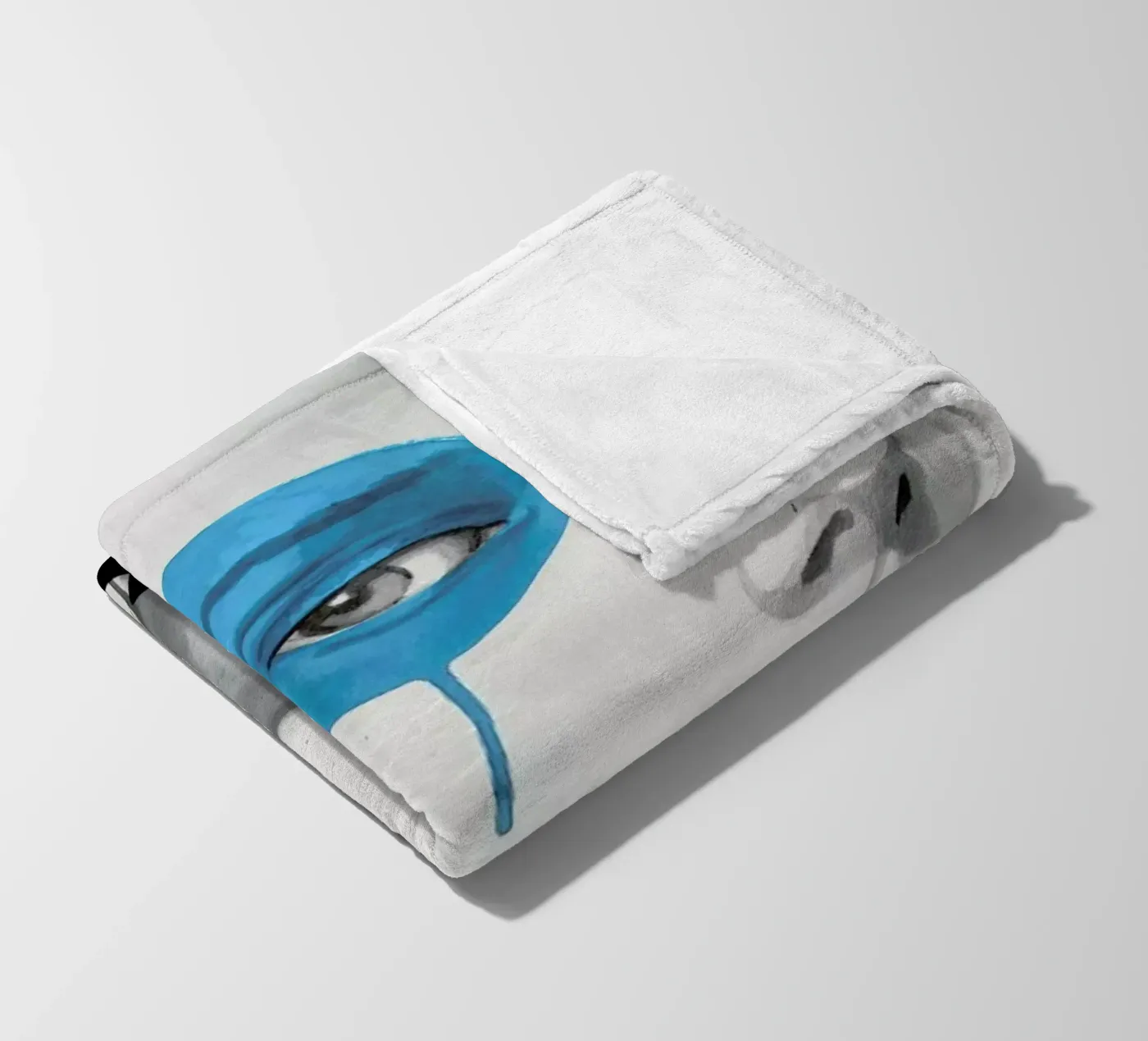 Blue Dot fleecedeken van Rebekka