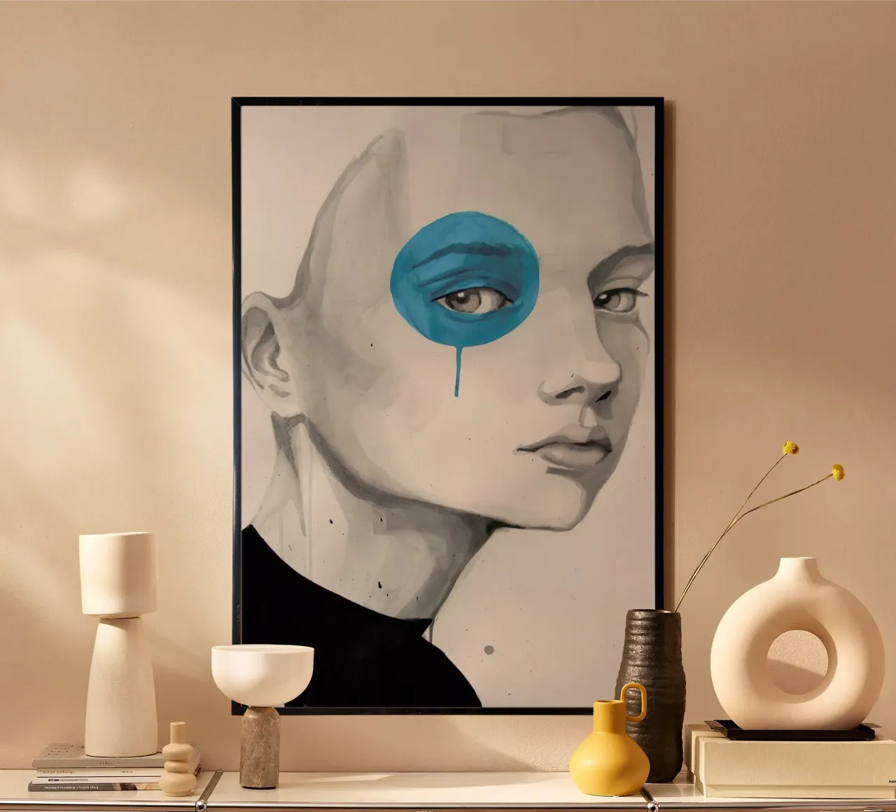 Blue Dot poster da Rebekka