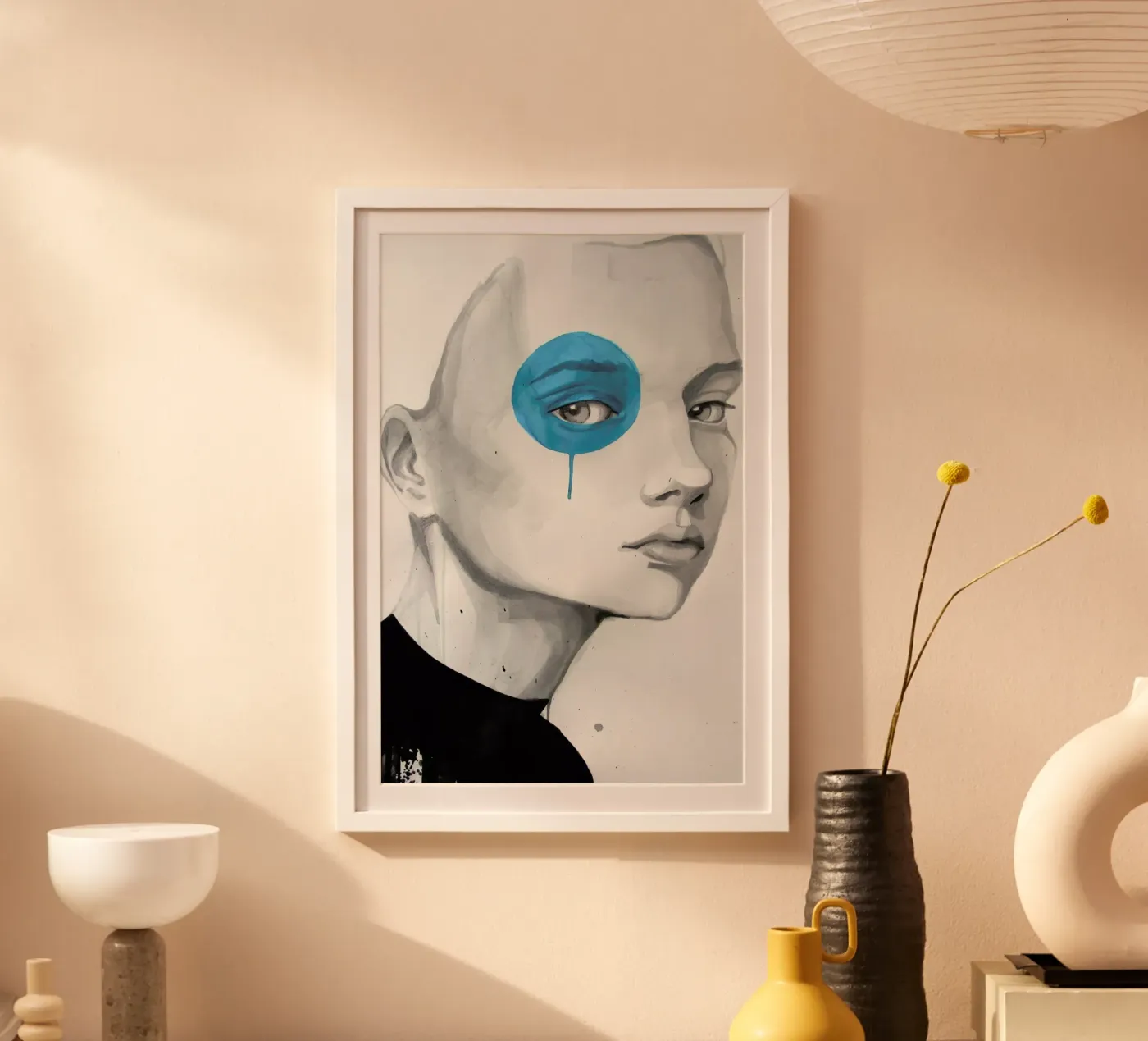 Blue Dot poster da Rebekka