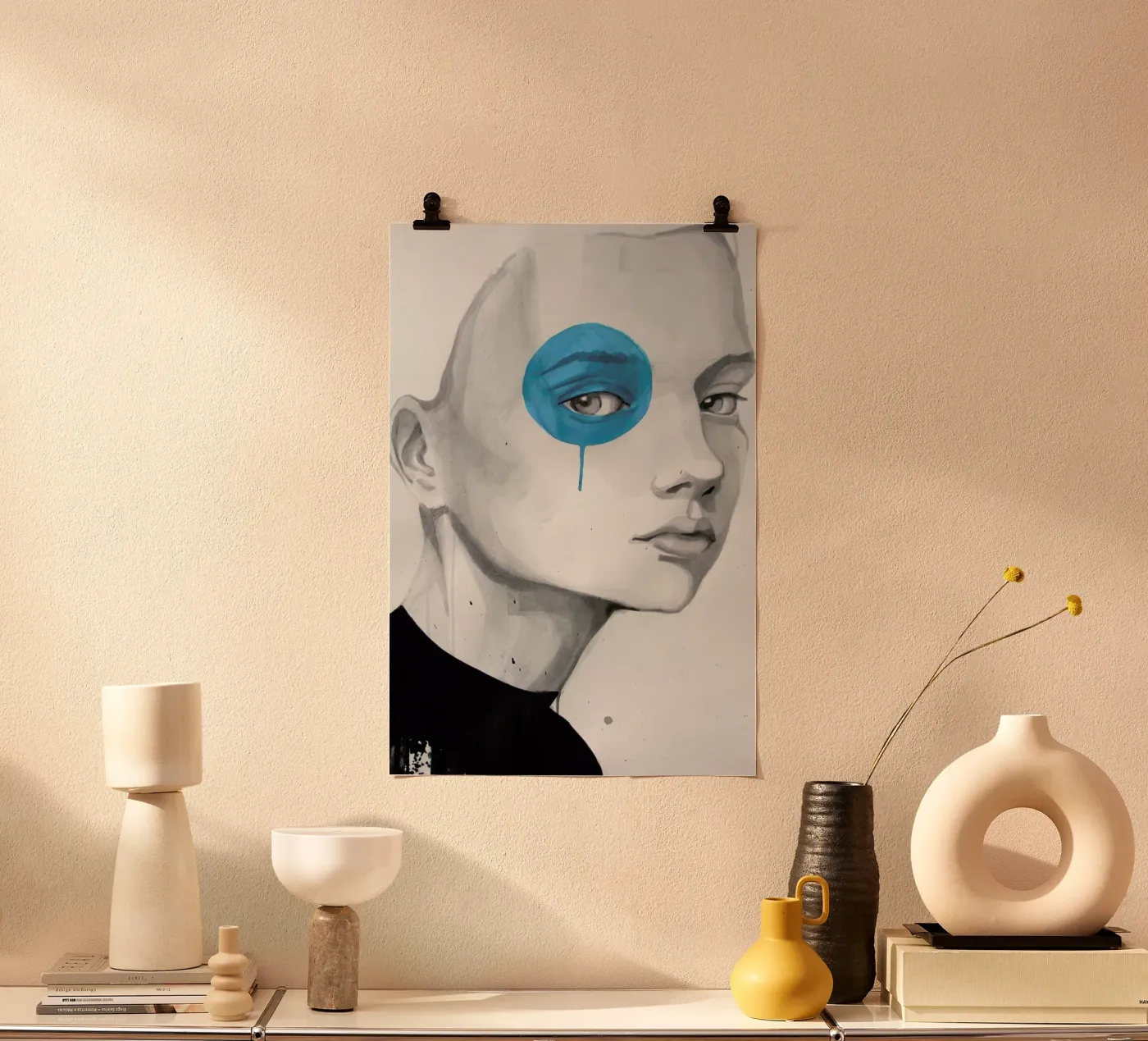 Blue Dot poster da Rebekka