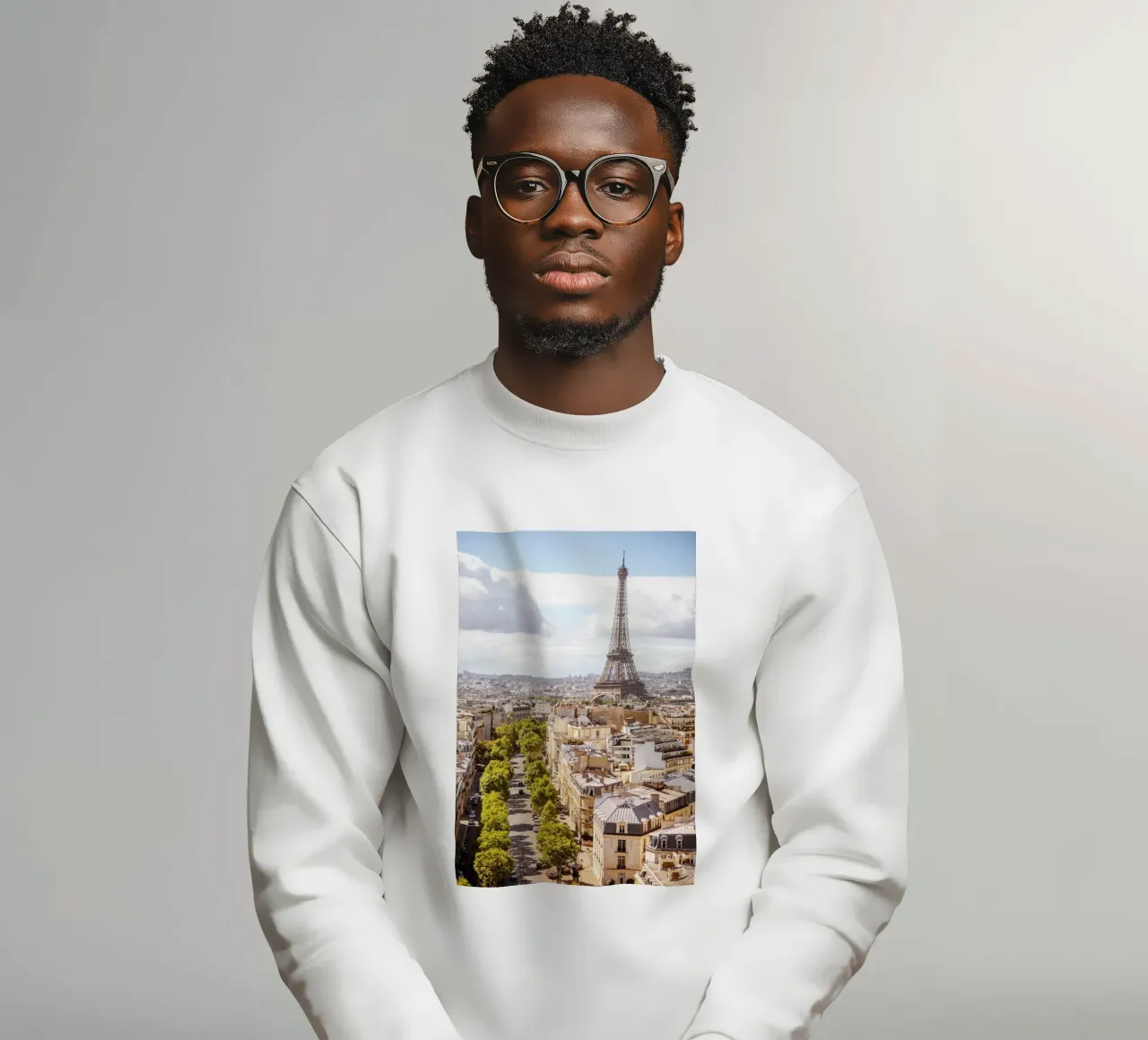 Paris France Eiffel Tower, Travel Poster, France Wall Art sweatshirt by TheTravelClub