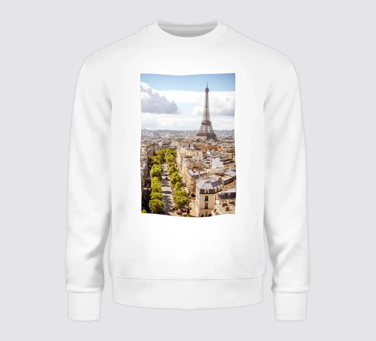 Paris France Eiffel Tower, Travel Poster, France Wall Art sweatshirt by TheTravelClub