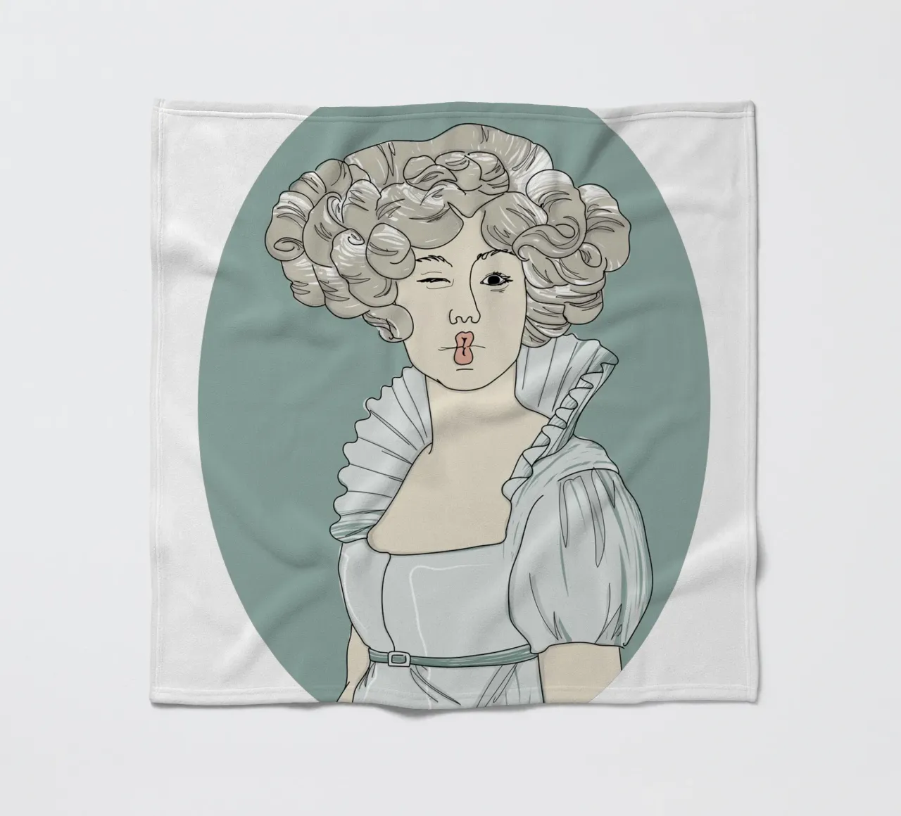 Victorian Violette coperta in pile da Christina Heitmann
