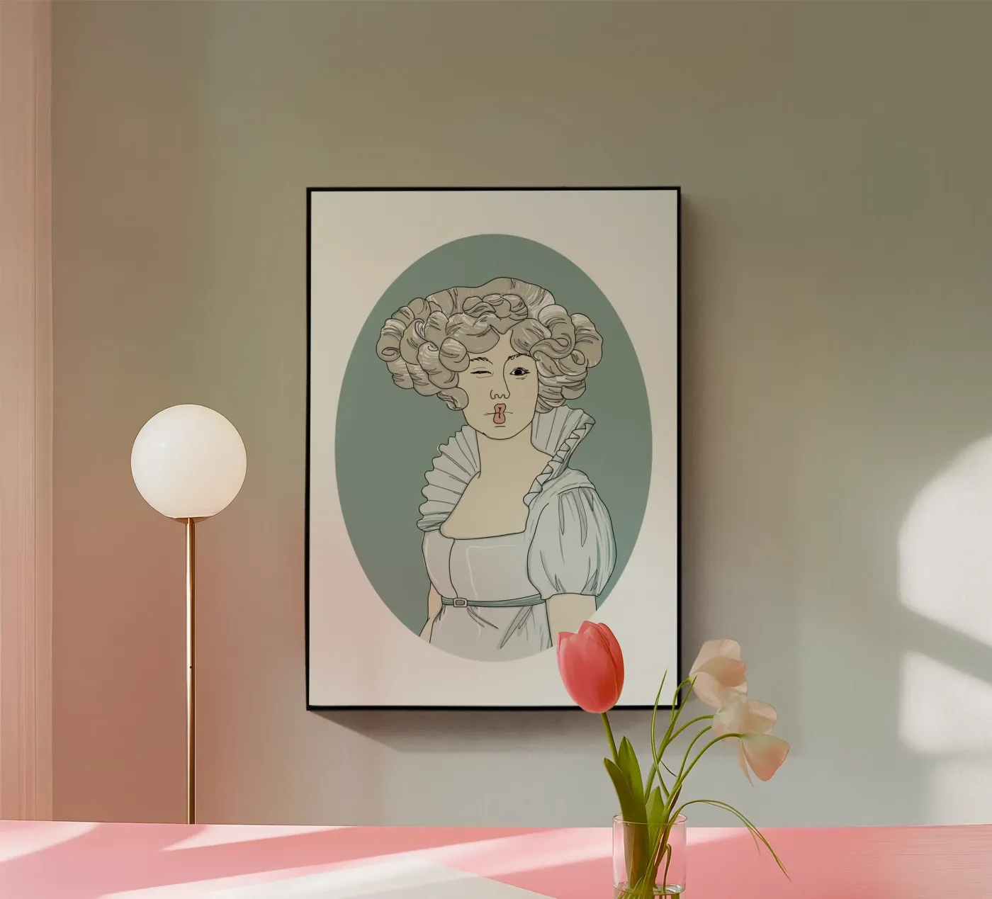 Victorian Violette plexiglas de Christina Heitmann