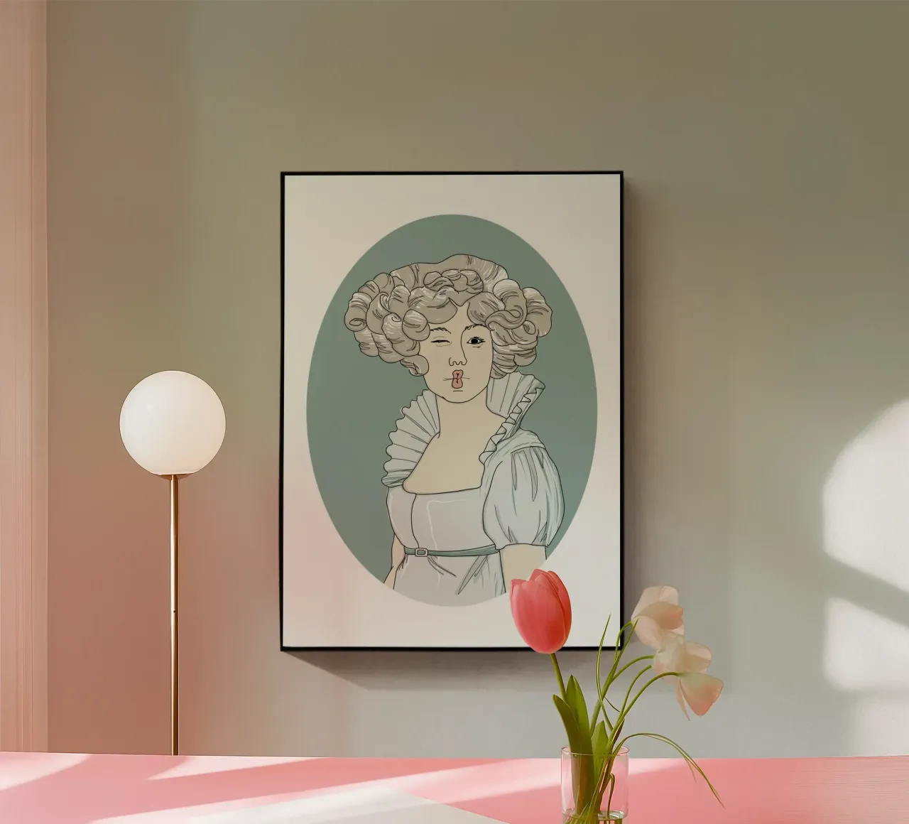 Victorian Violette plexiglass da Christina Heitmann