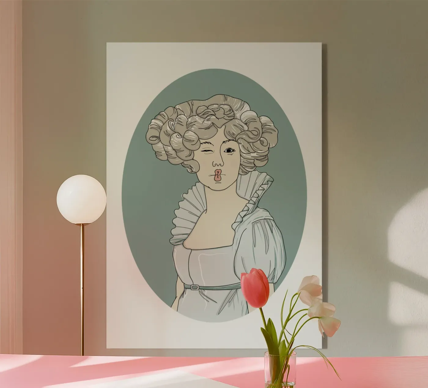 Victorian Violette plexiglas de Christina Heitmann