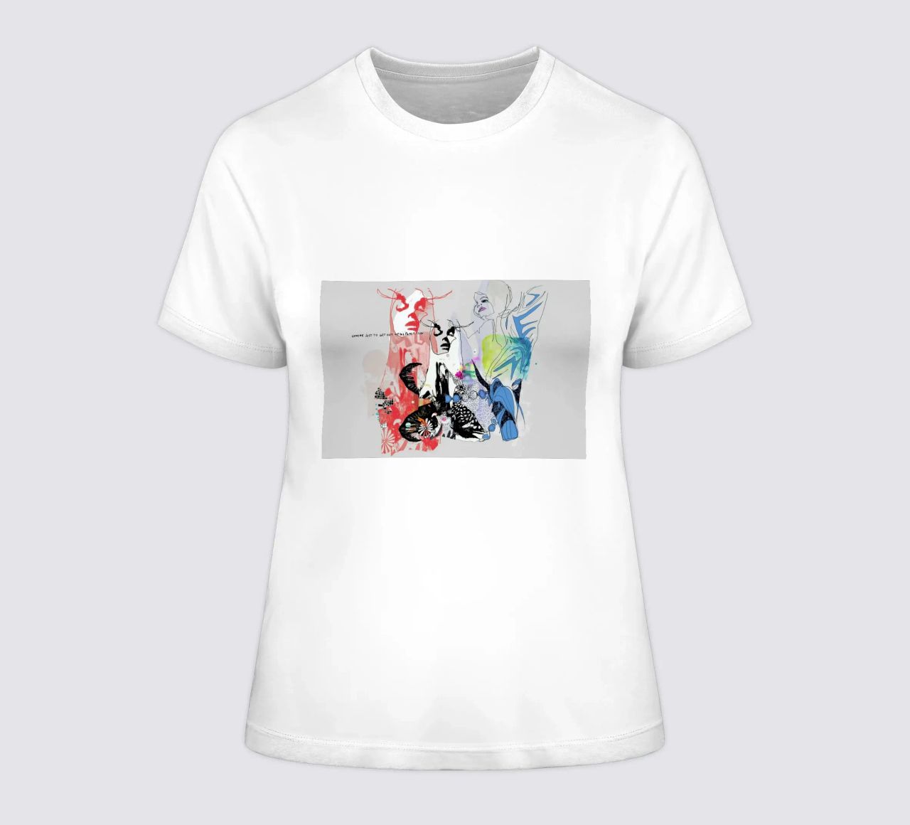 Paper Bag Frauen T-Shirt von Giulio Iurissevich