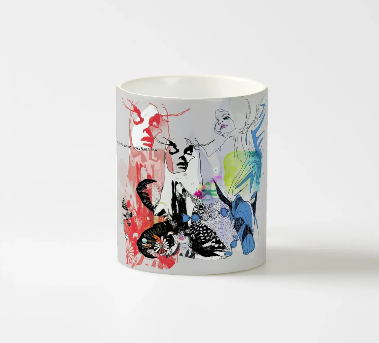 Paper Bag tazza in ceramica da Giulio Iurissevich