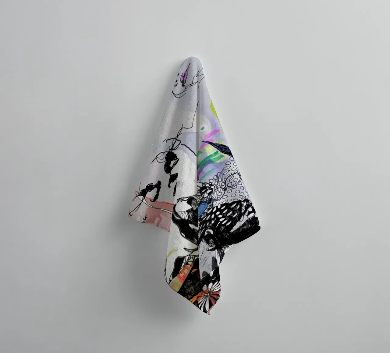 Paper Bag towel by Giulio Iurissevich