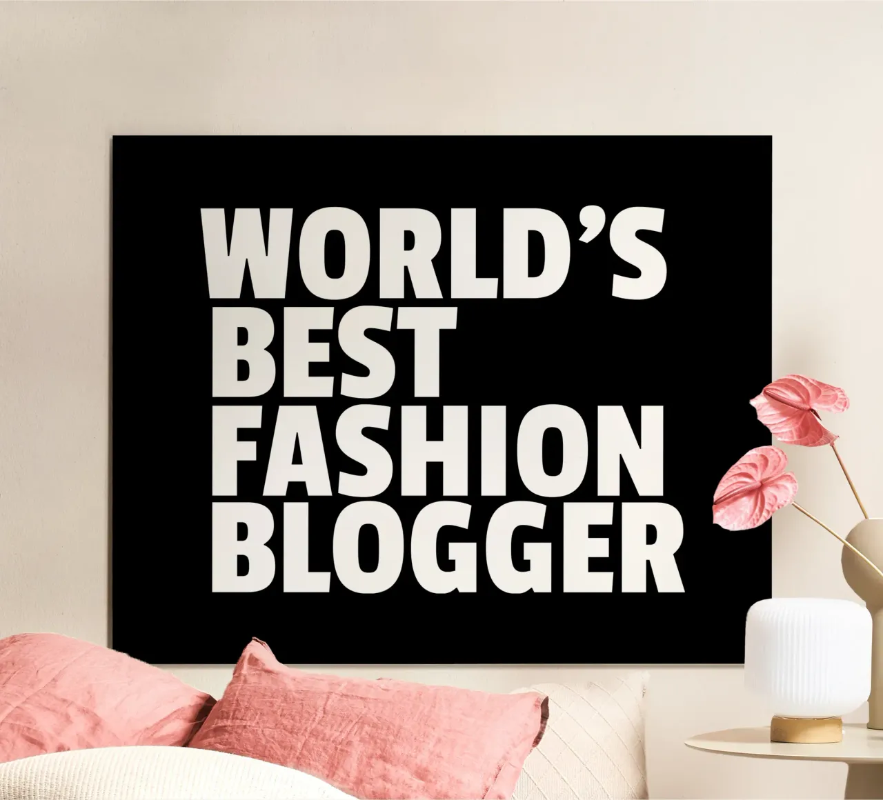 World's best fashion blogger Hahnemühle von happieeagle