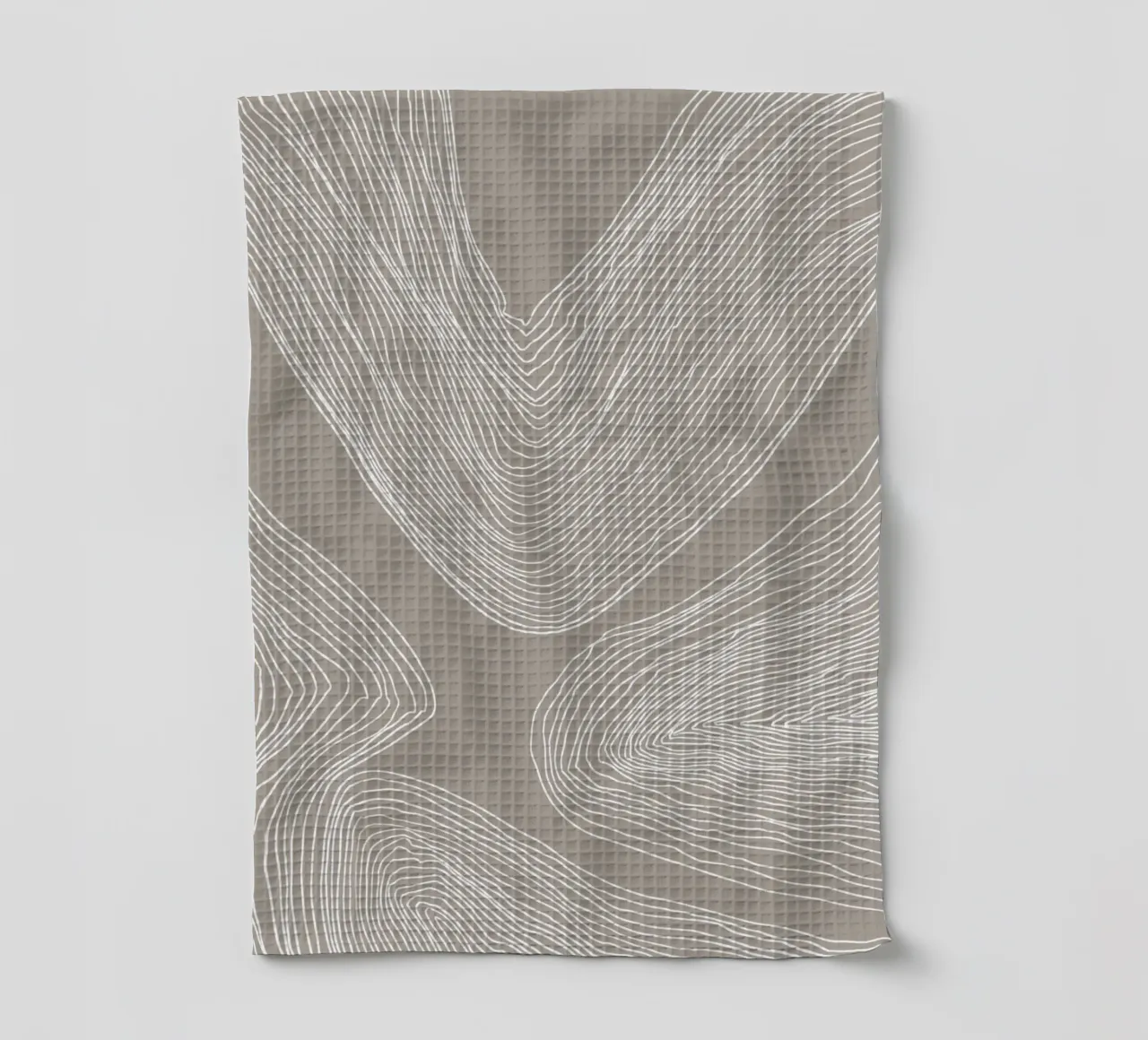 Abstract Rhythm Line Art torchon de Melloi Art Print