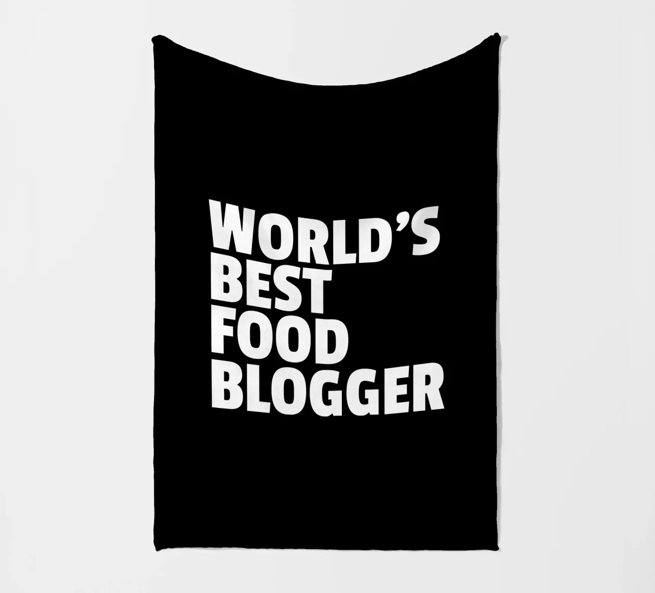 World's best food blogger coperta in pile da happieeagle
