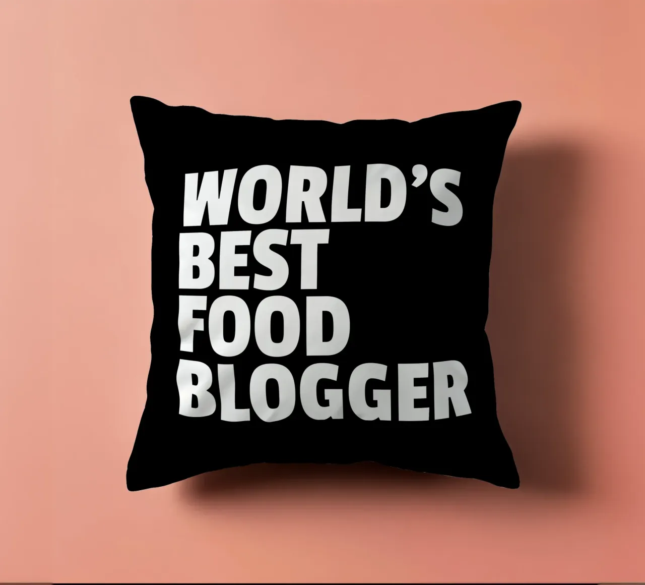 World's best food blogger cuscino da happieeagle