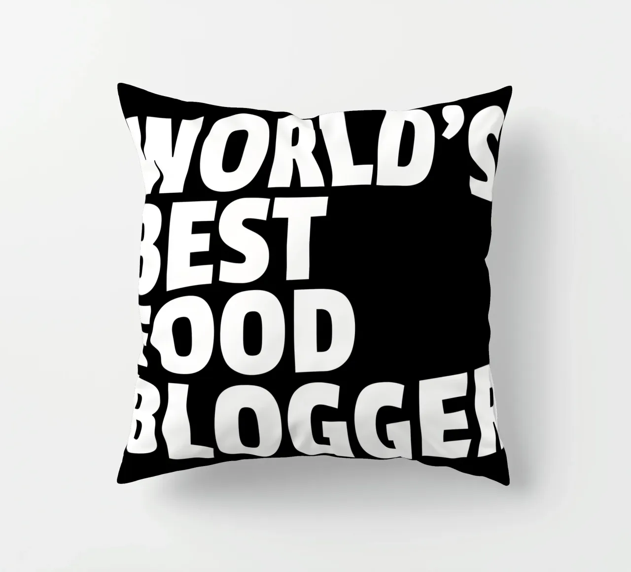 World's best food blogger cuscino da happieeagle
