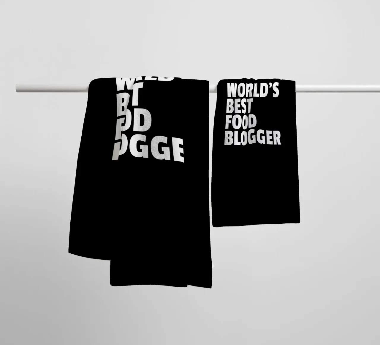 World's best food blogger asciugamano da bagno da happieeagle