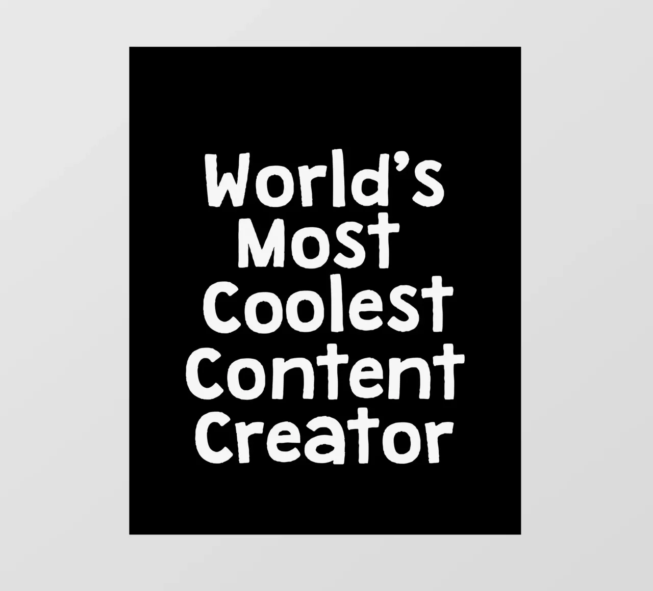 World's most coolest content creator papier peint photo de happieeagle