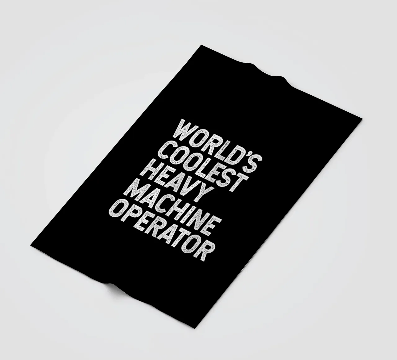 World's coolest heavy machine operator coperta in pile da happieeagle