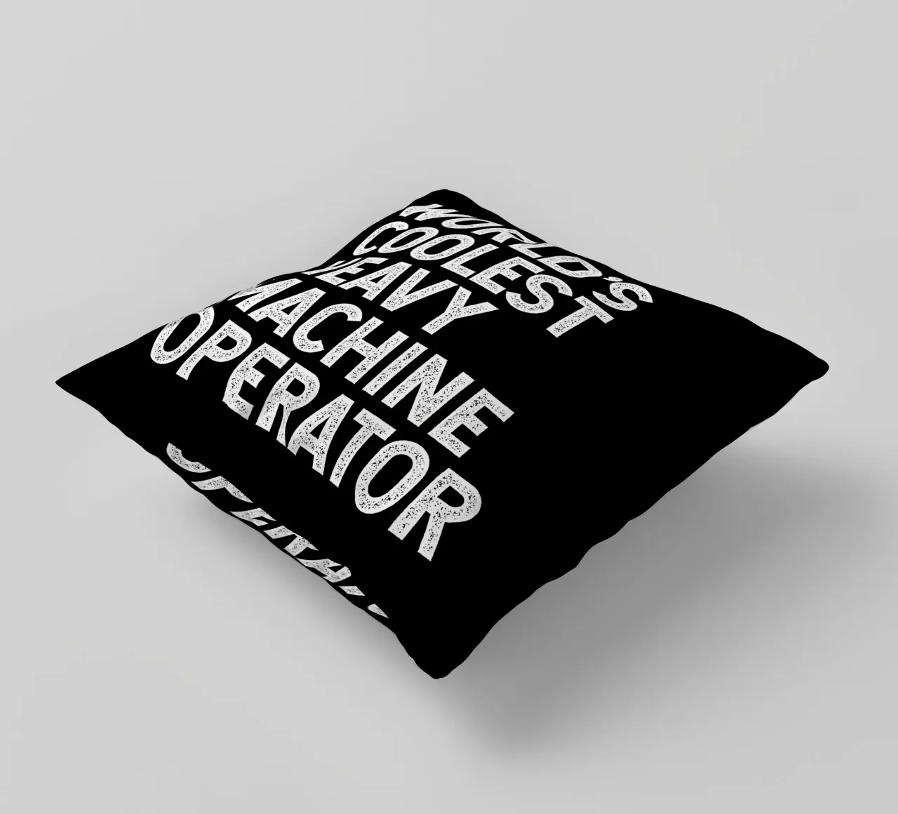 World's coolest heavy machine operator cuscino da happieeagle