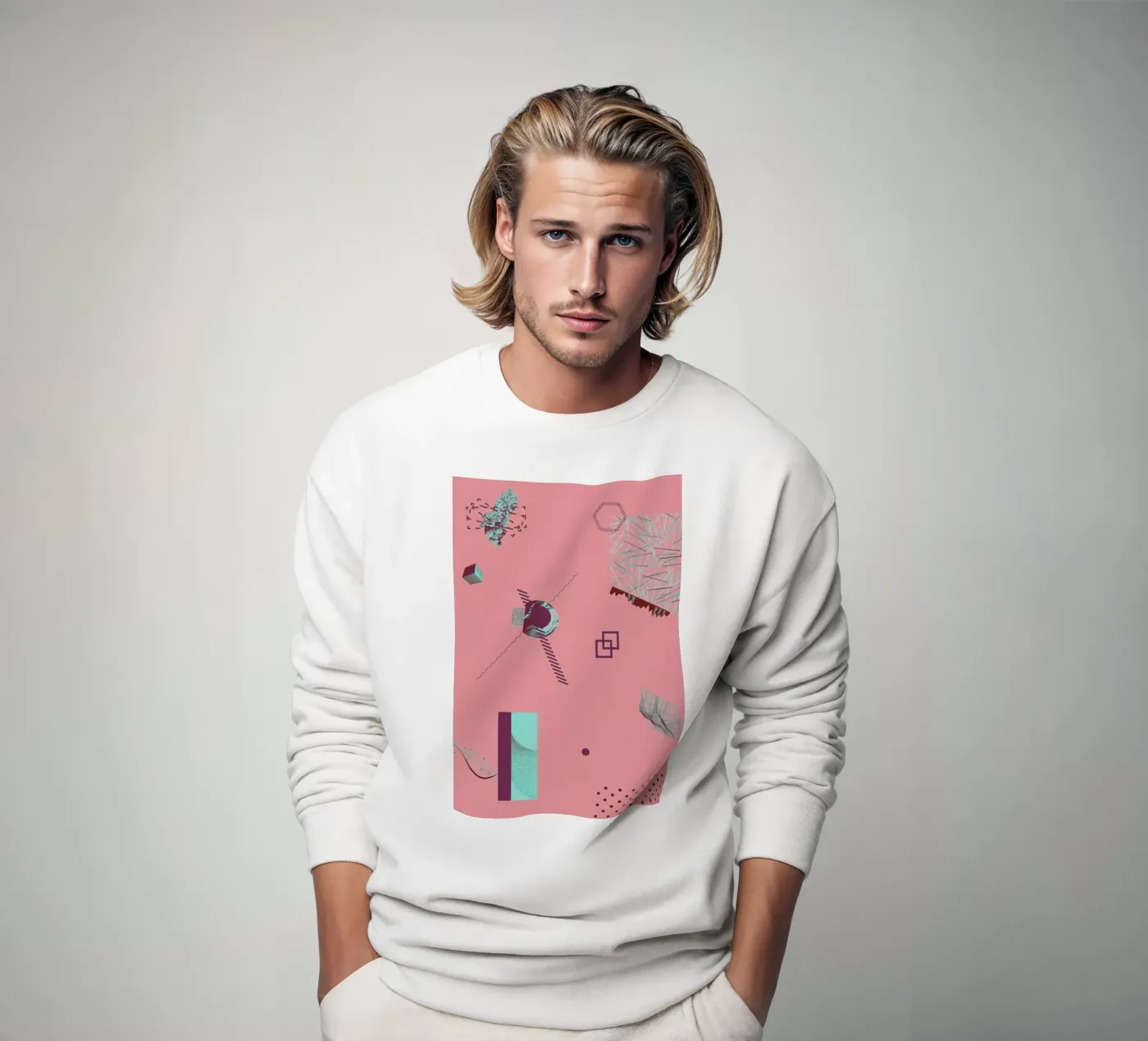 Objects 08 sweatshirt van Andreas Jarner