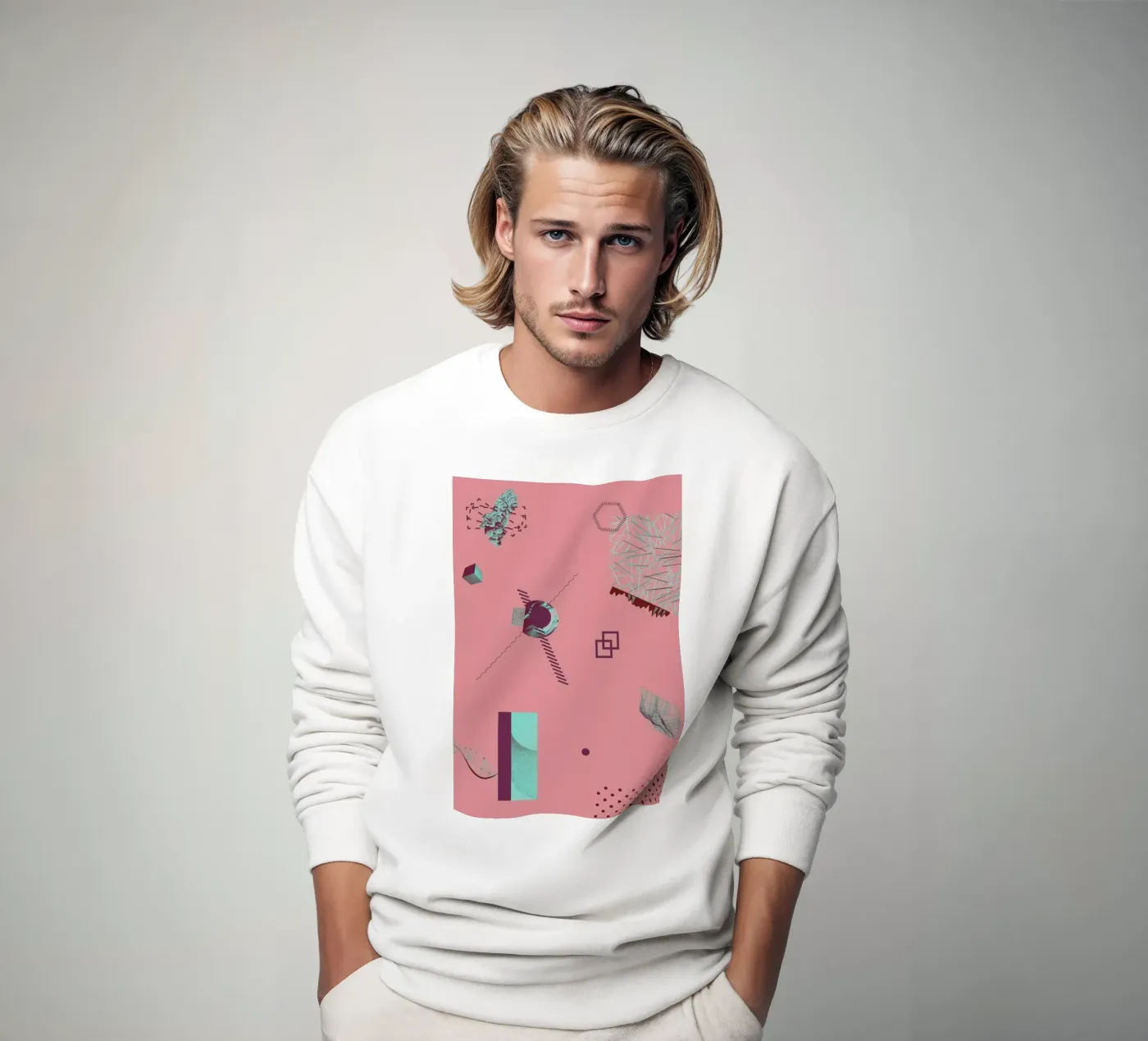 Objects 08 sweatshirt van Andreas Jarner
