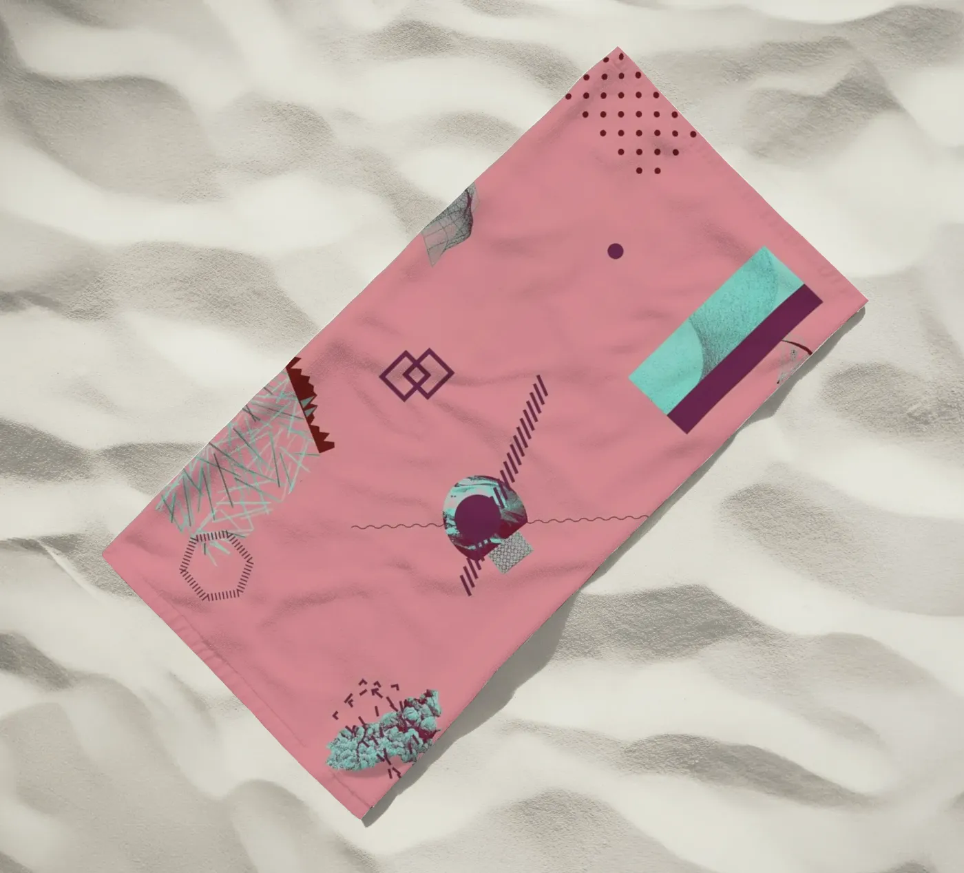 Objects 08 serviette de plage de Andreas Jarner