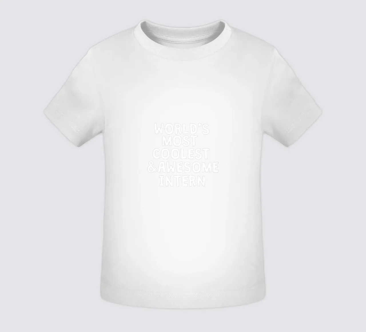 World's most coolest and awesome intern maglietta neonato da happieeagle