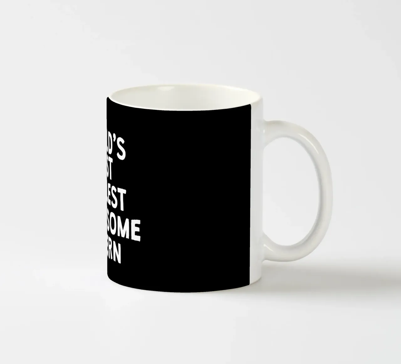 World's most coolest and awesome intern tazza in ceramica da happieeagle