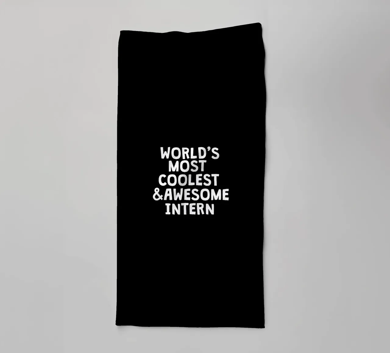 World's most coolest and awesome intern asciugamano da bagno da happieeagle