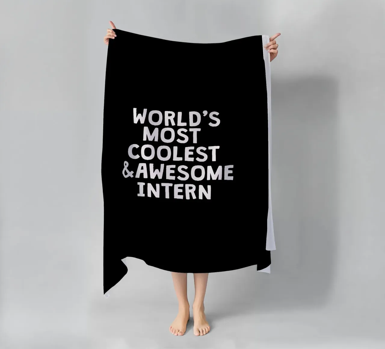 World's most coolest and awesome intern toalla de playa de happieeagle