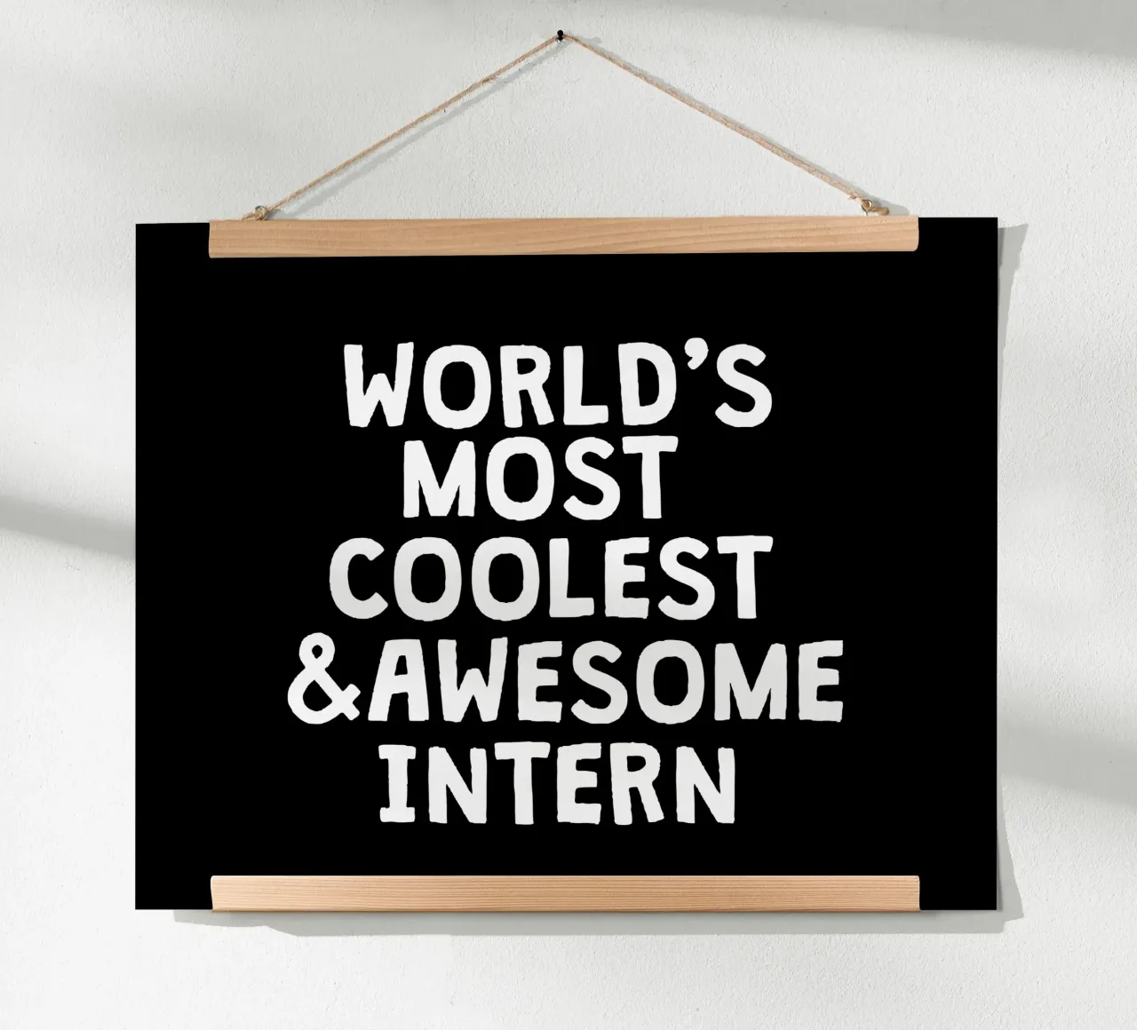 World's most coolest and awesome intern poster da happieeagle